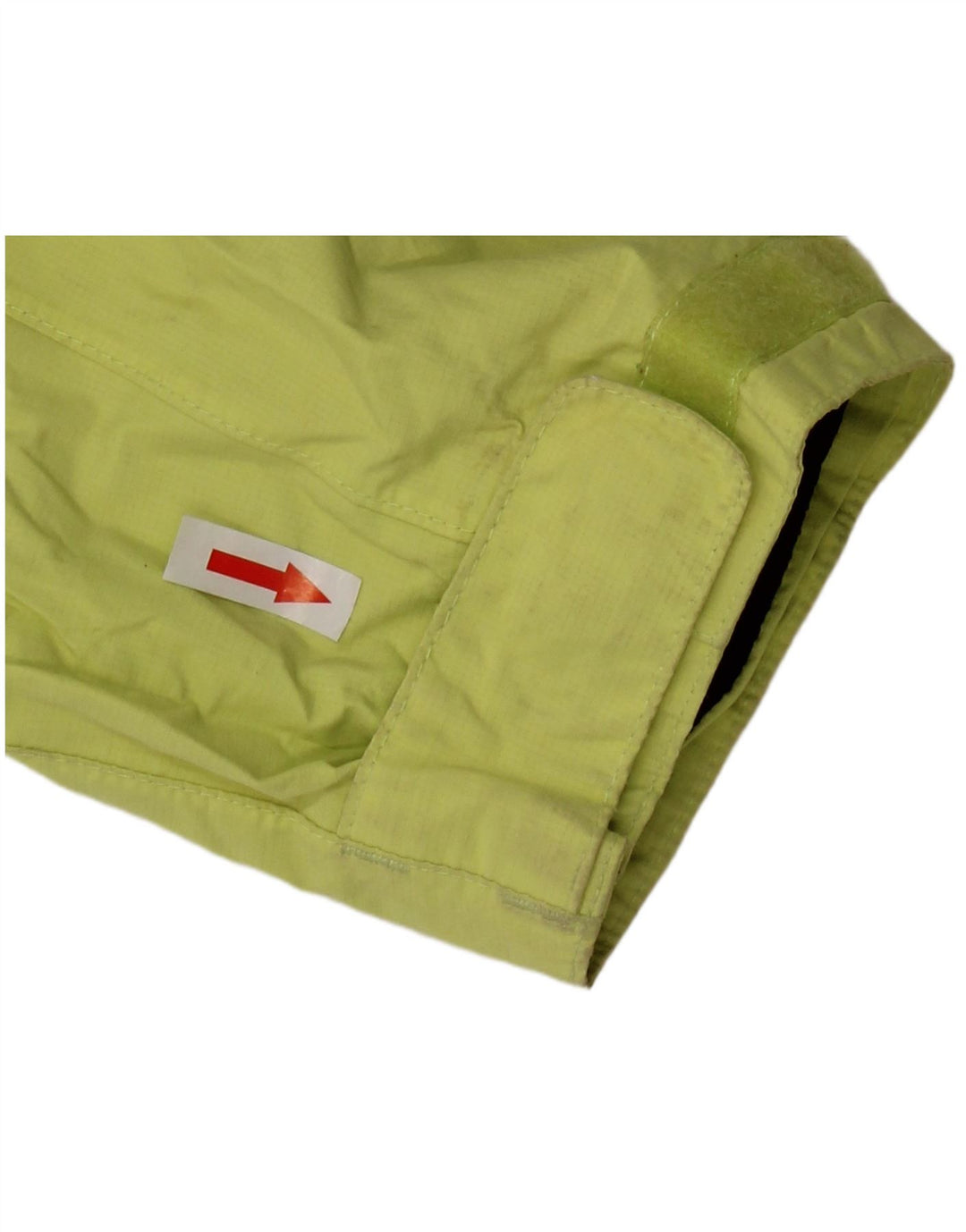 JACK WOLFSKIN Womens Hooded Rain Jacket UK 18 XL Green Polyamide
