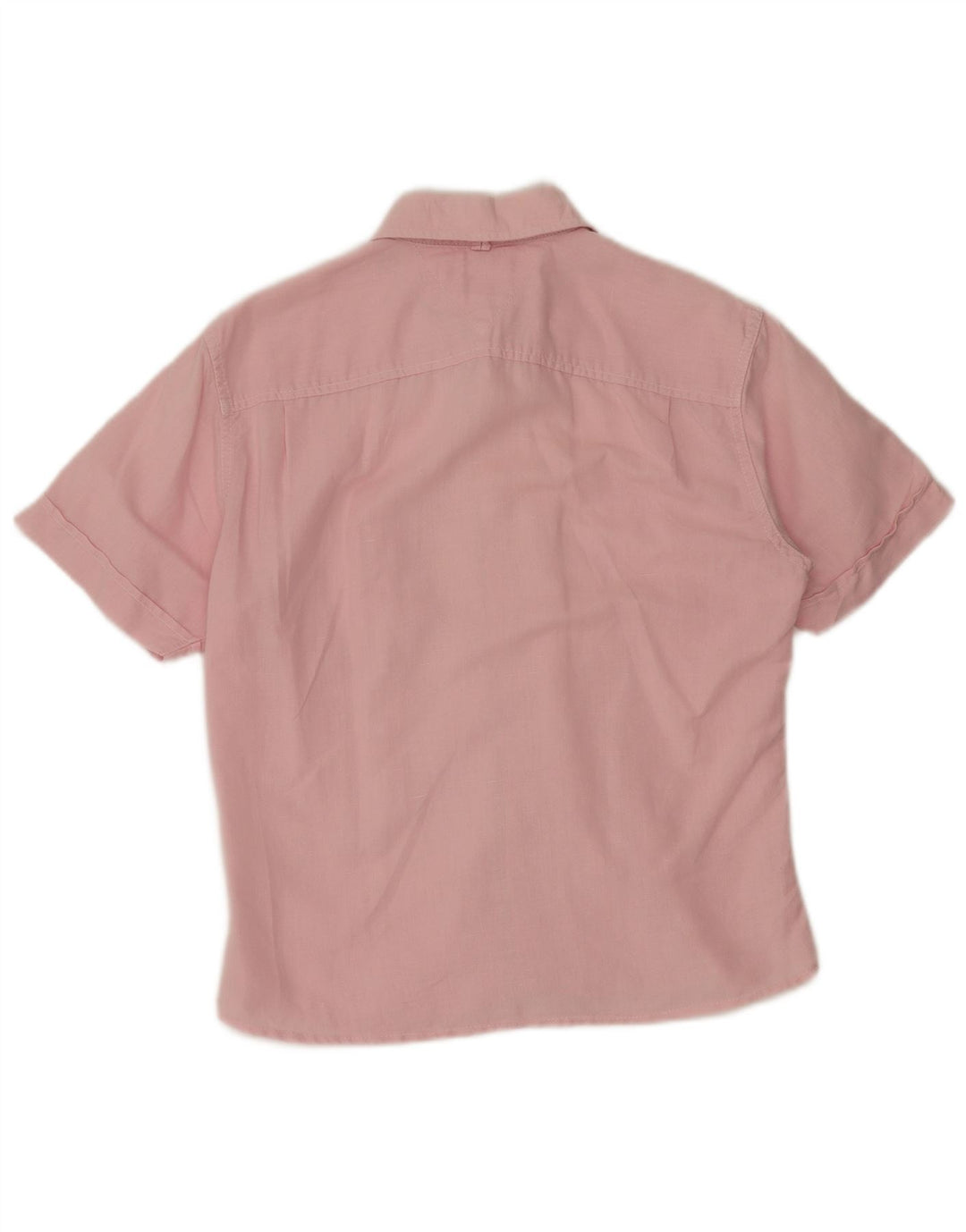 Tommy Hilfiger Mens Short Sleeve Shirt Medium Pink