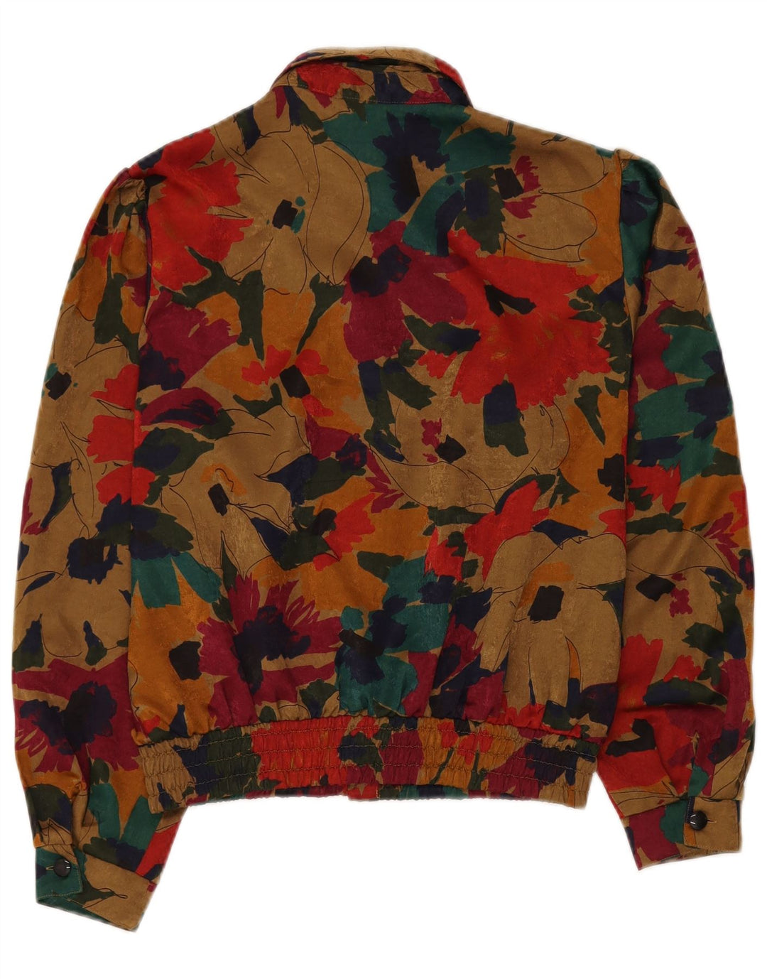 JORG PETERSON Womens Shirt Blouse EU 42 Large Multicoloured Floral