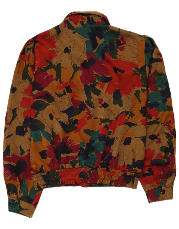 JORG PETERSON Womens Shirt Blouse EU 42 Large Multicoloured Floral