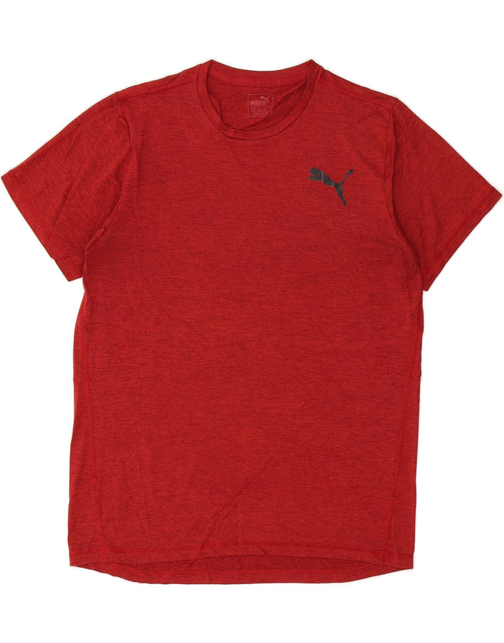 PUMA Mens T-Shirt Top Large Red Vintage Puma and Second-Hand Puma from Messina Hembry 