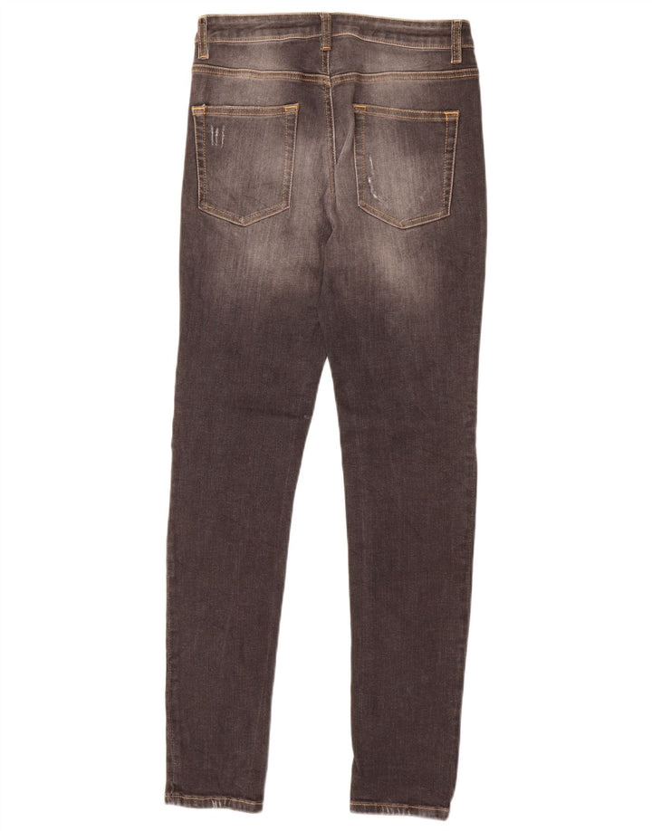 Benetton Mens Skinny Jeans W28 L30 Grey