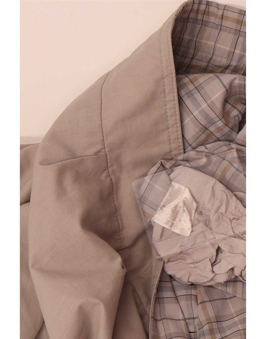 Vintage Mens Reversible Jacket UK 40 Large Grey Polyester