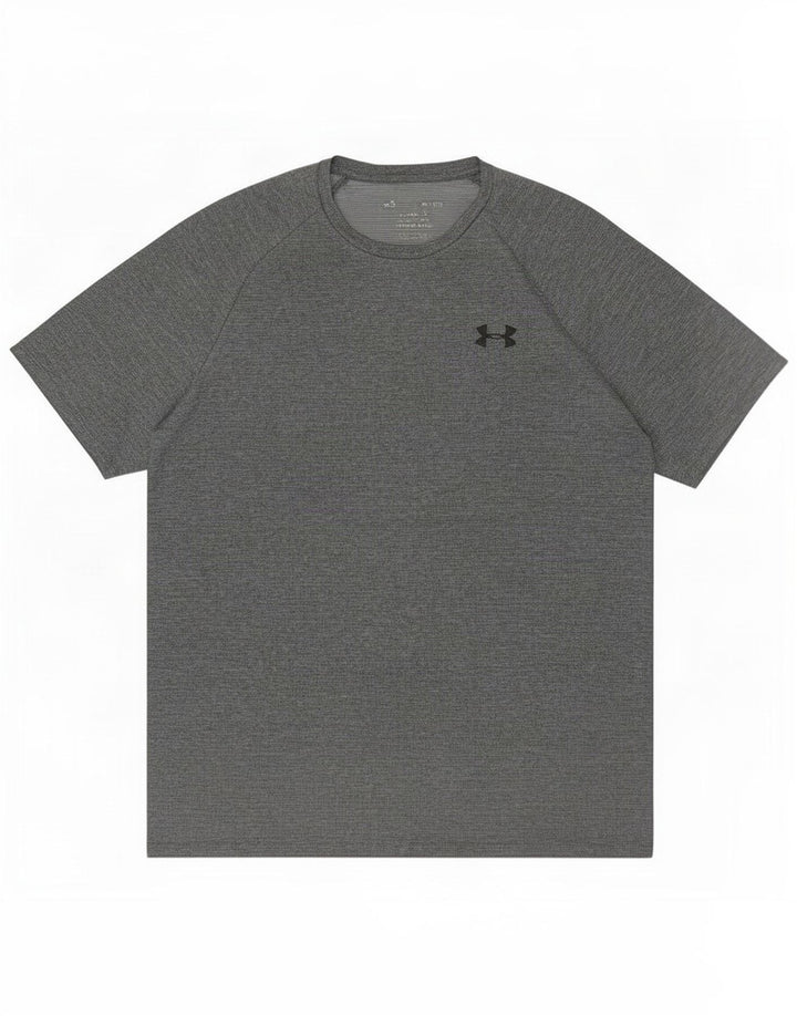 Under Armour Mens T-Shirt Top Medium Grey Flecked