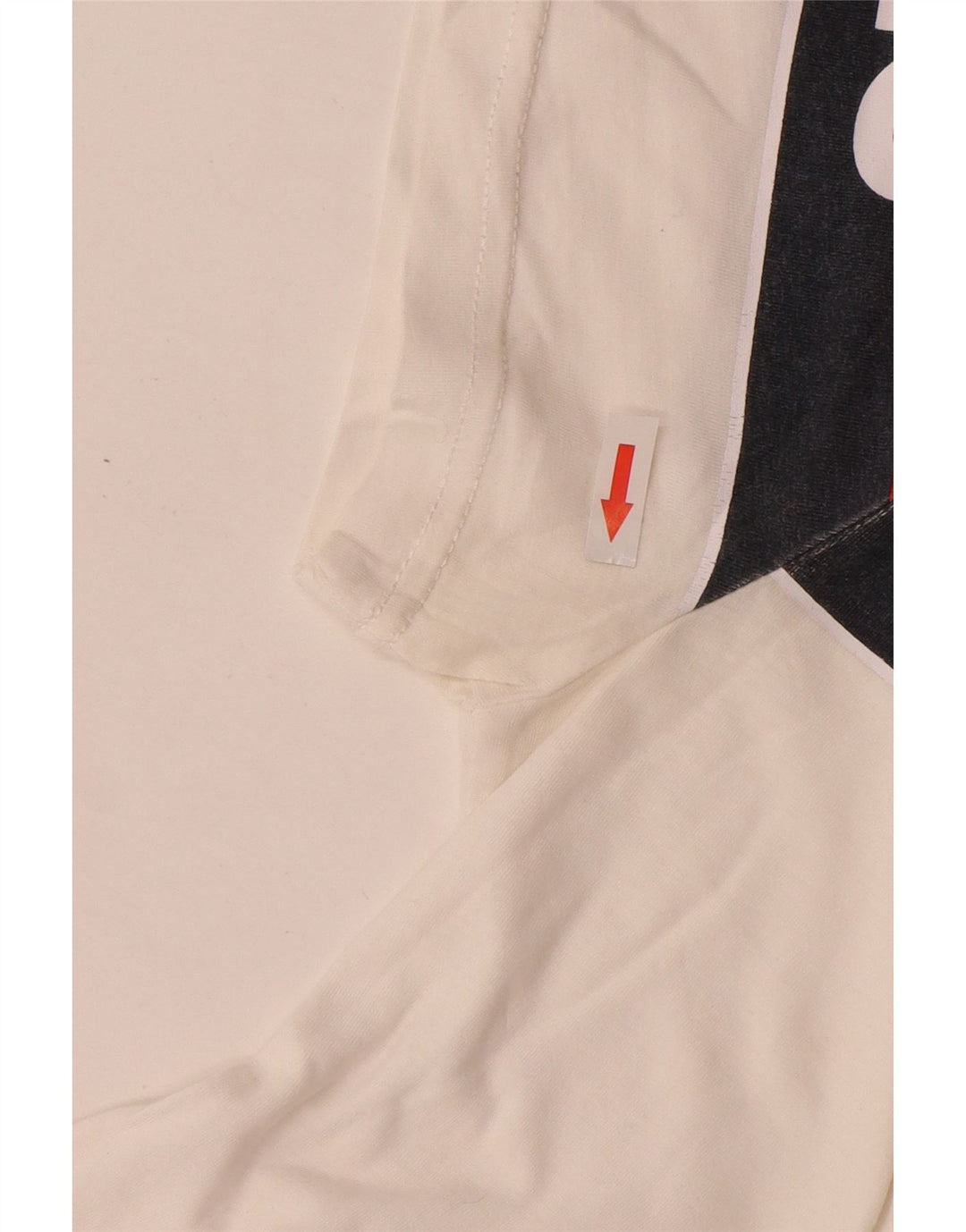Tommy Hilfiger Mens Graphic T-Shirt Top Medium White