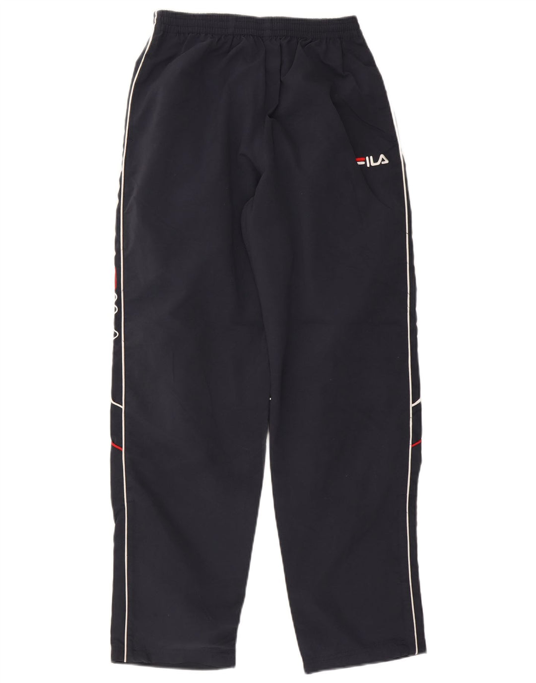 Fila Mens Tracksuit Trousers Small Navy Blue Polyester
