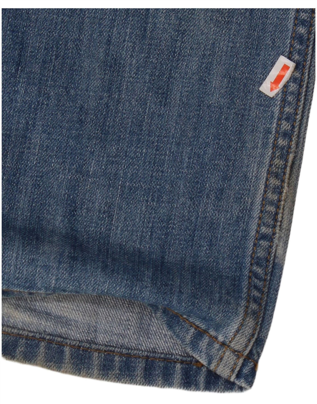 LEVI'S Mens 514 Straight Jeans W34 L32 Blue Cotton