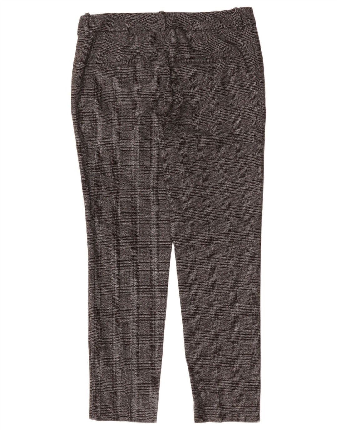 ZARA Womens Slim Suit Trousers EU 40 Medium W30 L29 Grey Check Polyester