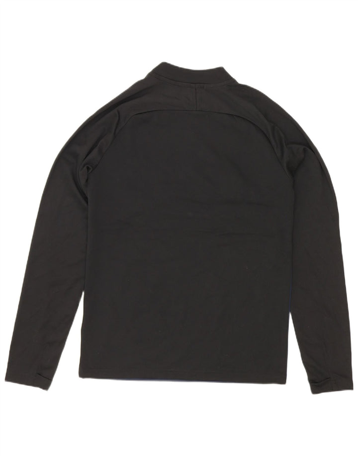 Nike Boys Dri Fit Pullover Tracksuit Top 12-13 Years Large Black