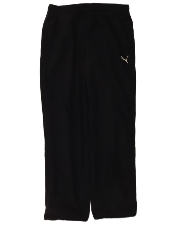 Puma Mens Tracksuit Trousers Small  Black Polyester