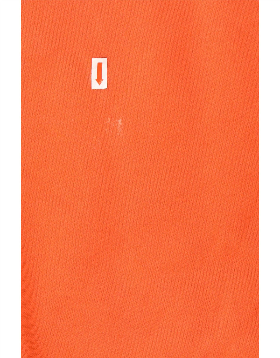 PUMA Womens Oversized Graphic Sweatshirt Jumper UK 10 Small Orange Cotton