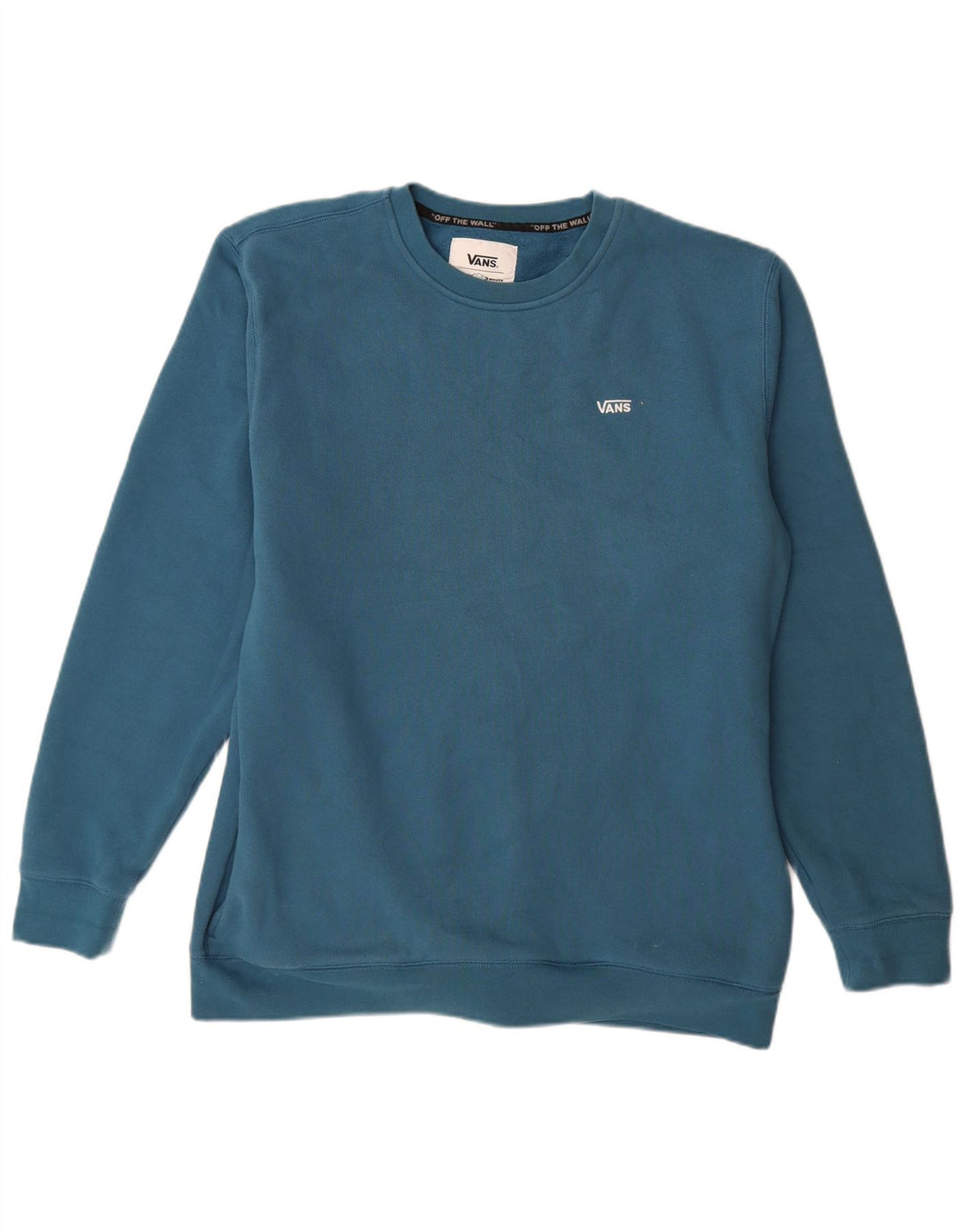 VANS Mens Sweatshirt Jumper Large Blue Cotton