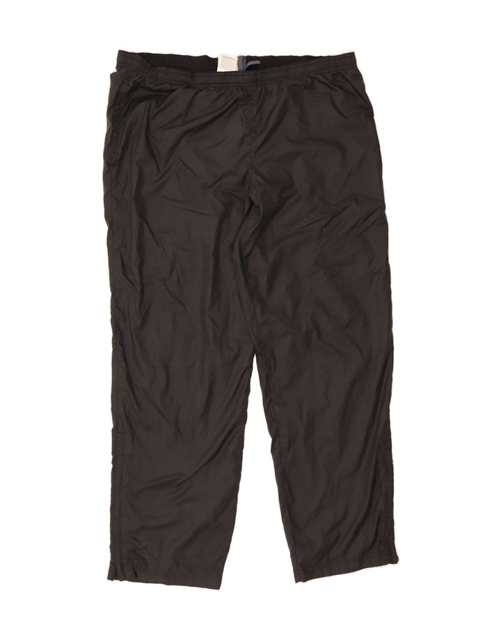 REEBOK Mens Tracksuit Trousers XL Black Polyester Vintage Reebok and Second-Hand Reebok from Messina Hembry 