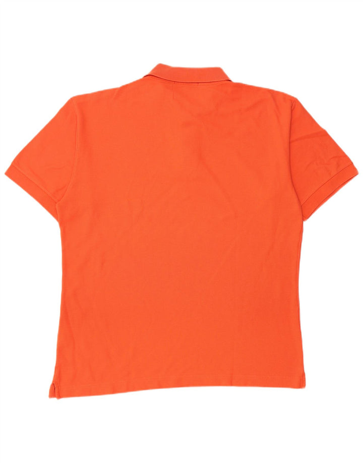 Fila Mens Polo Shirt IT 50 Medium Orange