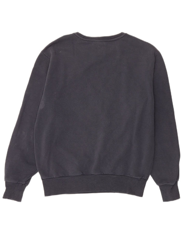 Ellesse Mens Sweatshirt Jumper Medium Navy Blue Cotton