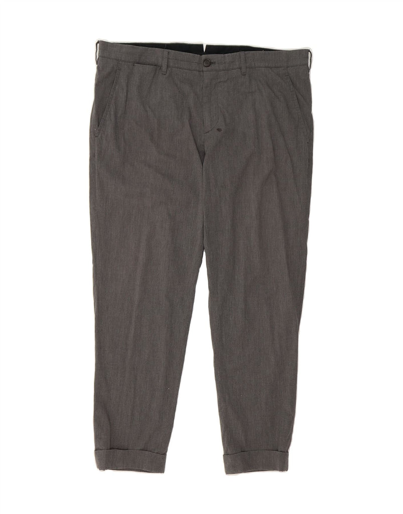 PRADA Mens Slim Chino Trousers IT 54 2XL W38 L29 Grey Cotton Vintage Prada and Second-Hand Prada from Messina Hembry 
