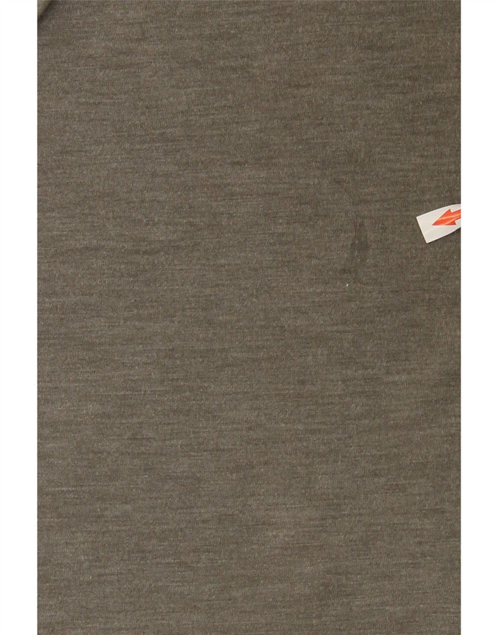 Adidas Mens Climalite T-Shirt Top Medium Grey Polyester