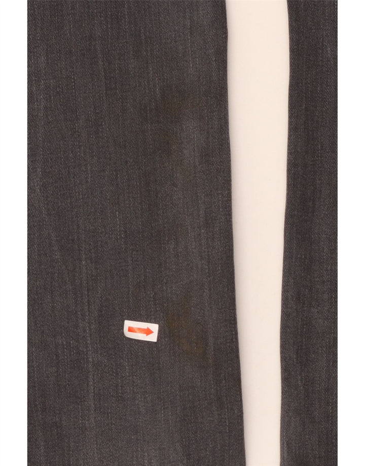 LEE Mens Jegger Straight Jeans W30 L32 Grey Cotton