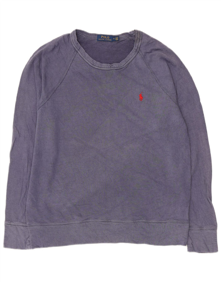 Polo Ralph Lauren Mens Sweatshirt Jumper Medium Blue