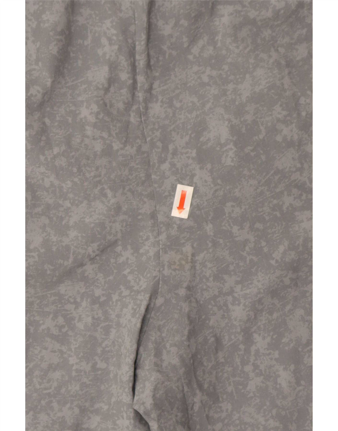 Asics Mens Sport Shorts Medium Grey Camouflage Polyester