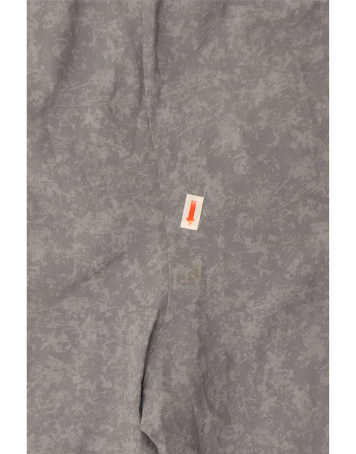 Asics Mens Sport Shorts Medium Grey Camouflage Polyester
