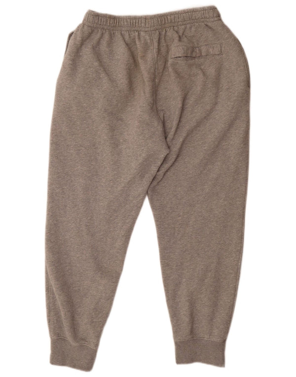 Nike Mens Tracksuit Trousers Joggers Large Grey Flecked Cotton