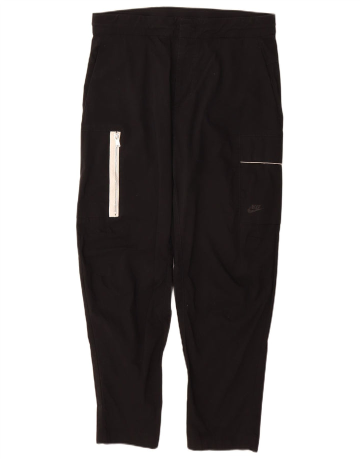 Nike Mens Tapered Cargo Trousers W32 L27 Black Cotton