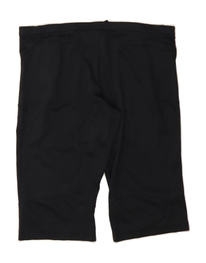 NIKE Womens Dri Fit Bermuda Sport Shorts US 4/6 Small  Black Polyester Vintage Nike and Second-Hand Nike from Messina Hembry 