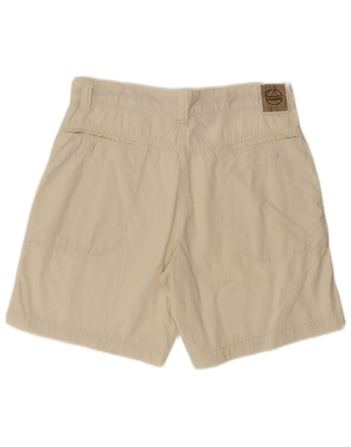 Murphy & Nye Womens Chino Shorts W32 Medium Beige Cotton