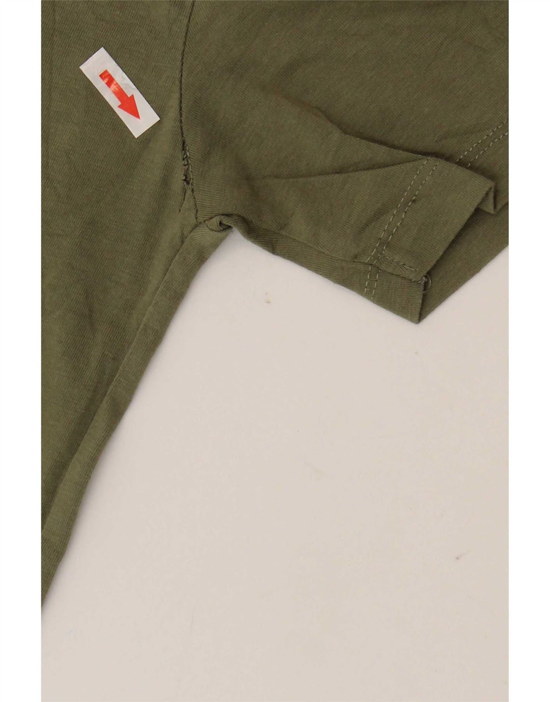 Zara Mens T-Shirt Top Medium Khaki