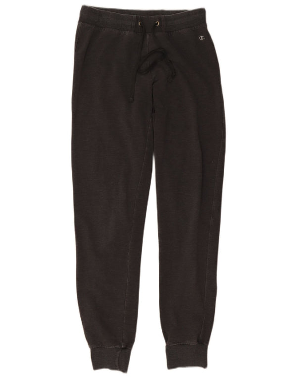 Champion Womens Heritage Fit Tracksuit Trousers Joggers UK 8 Small Grey
