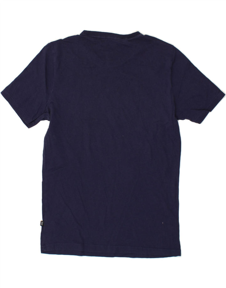 PUMA Mens Graphic T-Shirt Top Medium Navy Blue Cotton Vintage Puma and Second-Hand Puma from Messina Hembry 
