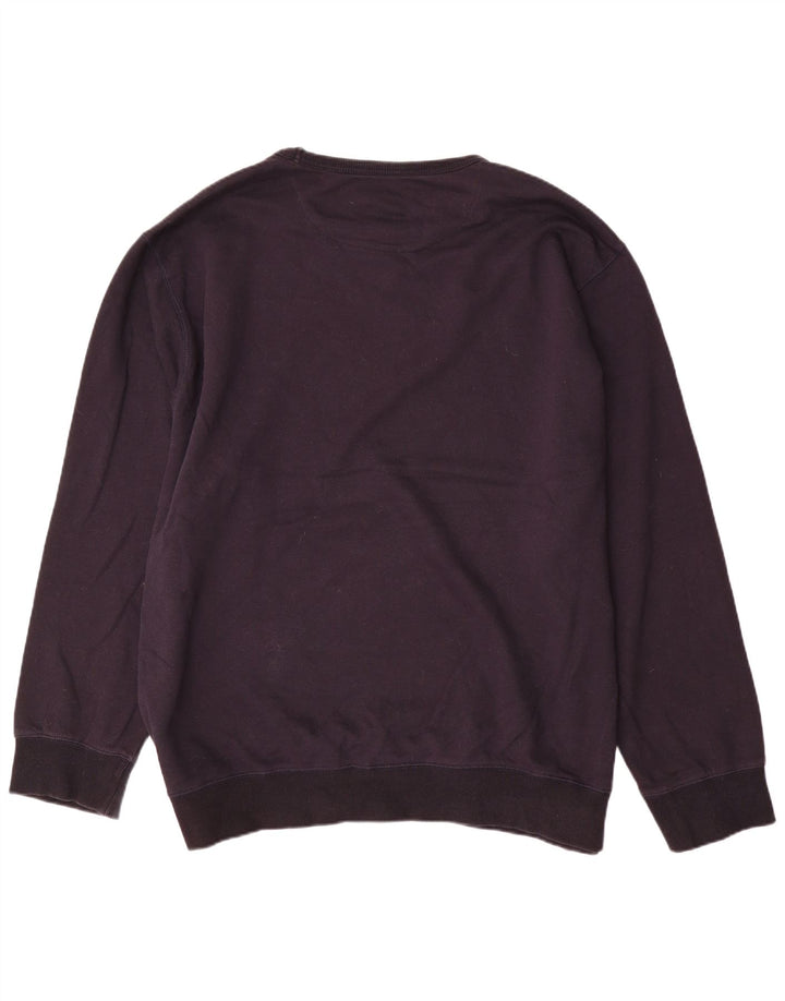 French Connection Mens Sweatshirt Jumper 5XL Navy Blue Cotton