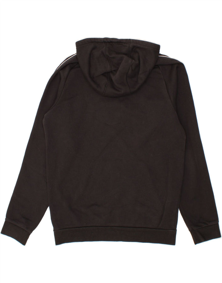 ADIDAS Mens Hoodie Jumper Medium Black Cotton Vintage Adidas and Second-Hand Adidas from Messina Hembry 