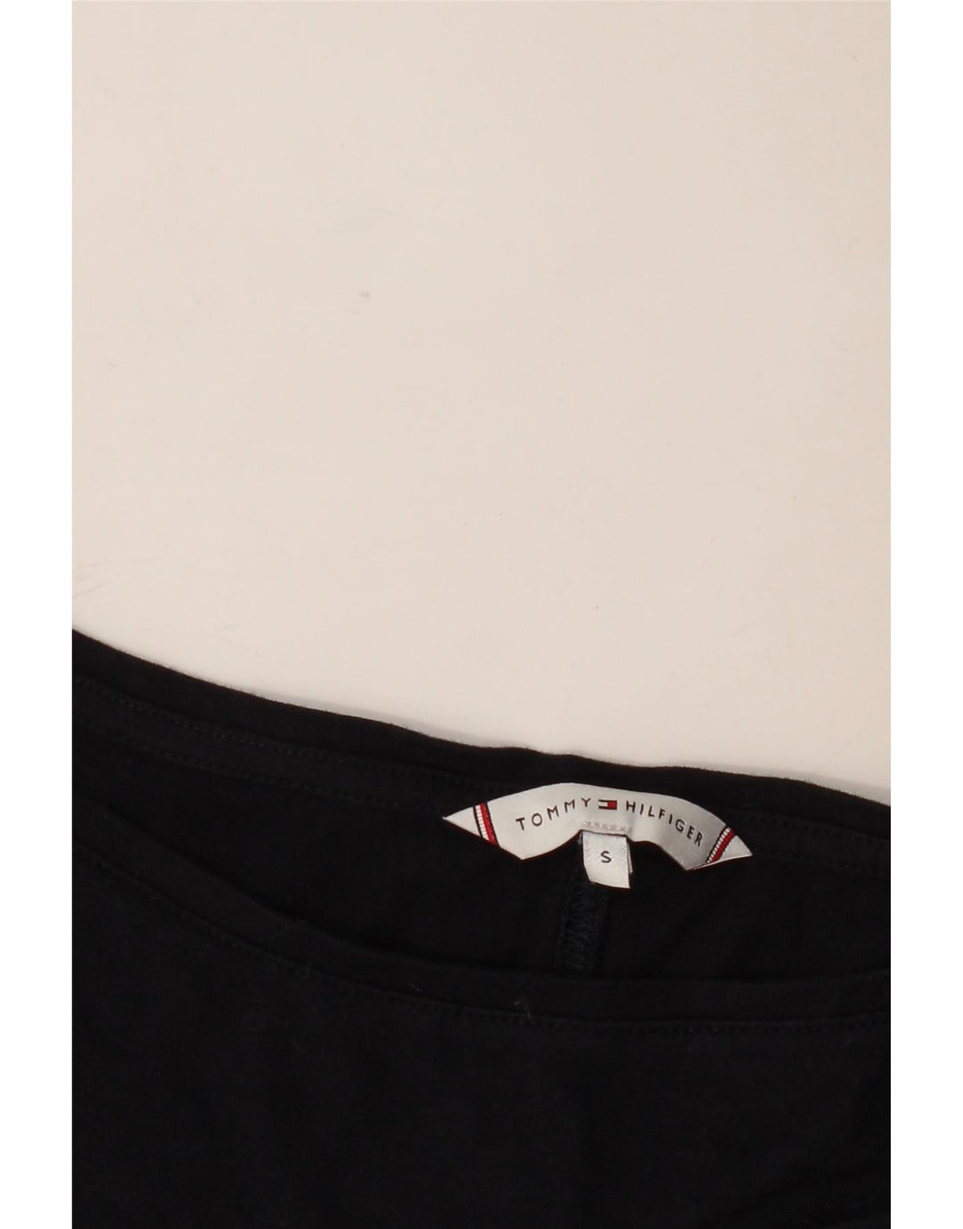 Tommy Hilfiger Womens Top 3/4 Sleeve UK 10 Small Navy Blue