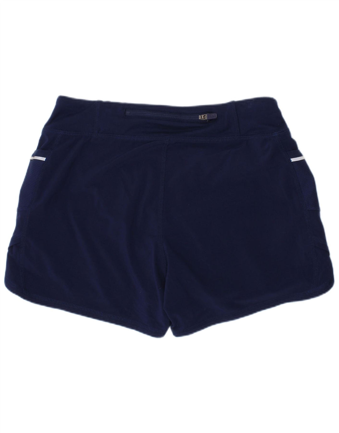 ATHLETA Girls Sport Shorts 11-12 Years Large Navy Blue Polyester