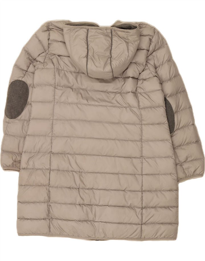 S.OLIVER Womens Hooded Padded Coat UK 20 2XL  Grey Polyester Vintage S.Oliver and Second-Hand S.Oliver from Messina Hembry 