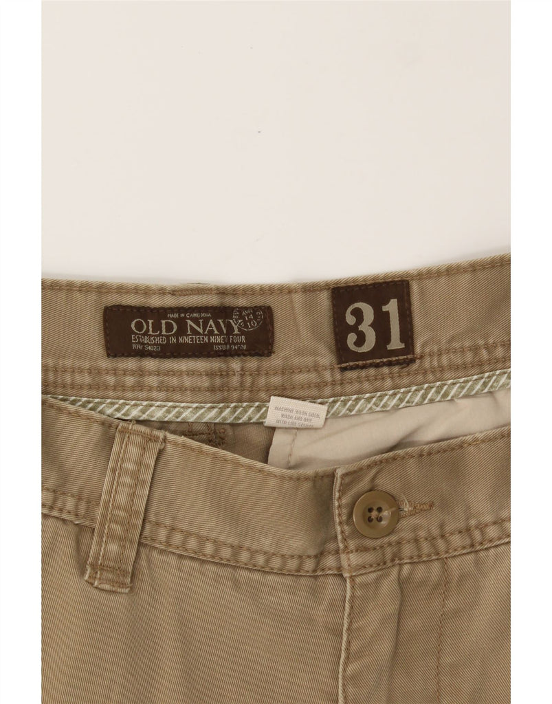 OLD NAVY Mens Cargo Shorts W31 Medium  Beige Cotton Vintage Old Navy and Second-Hand Old Navy from Messina Hembry 