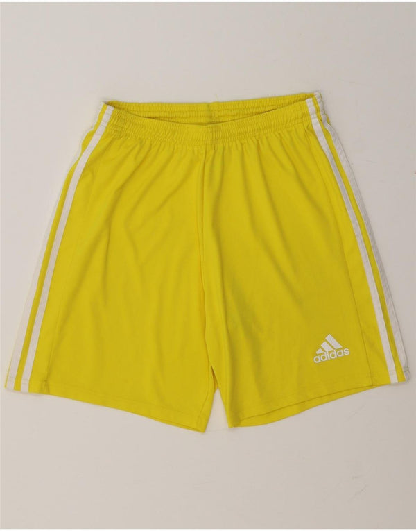 ADIDAS Mens Aeroready Sport Shorts Medium Yellow Polyester