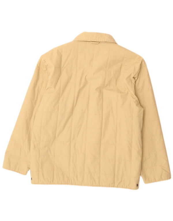 Sergio Tacchini Mens Windbreaker Jacket UK 36 Small Beige