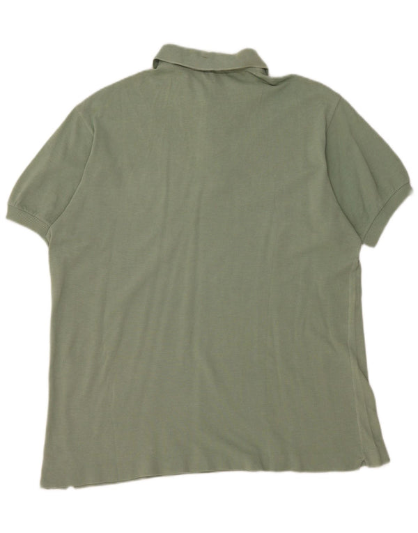 Lacoste Mens Polo Shirt Size 5 Large Green Cotton