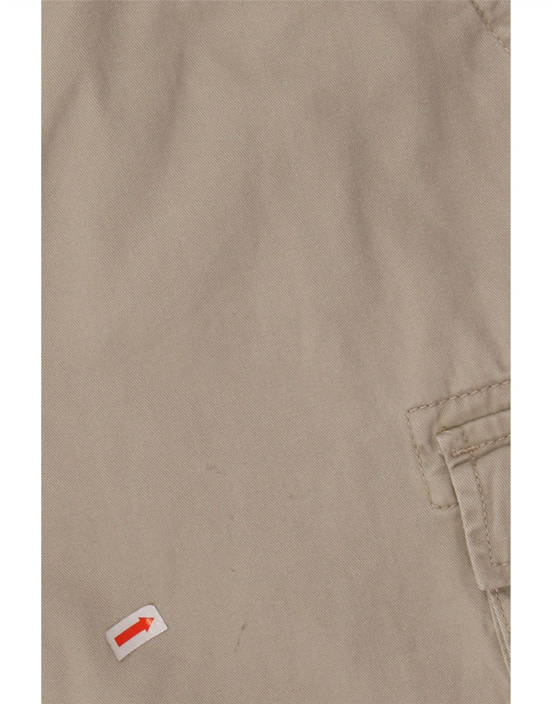 OVS Mens Regular Cargo Shorts IT 50 Large W34 Beige Cotton