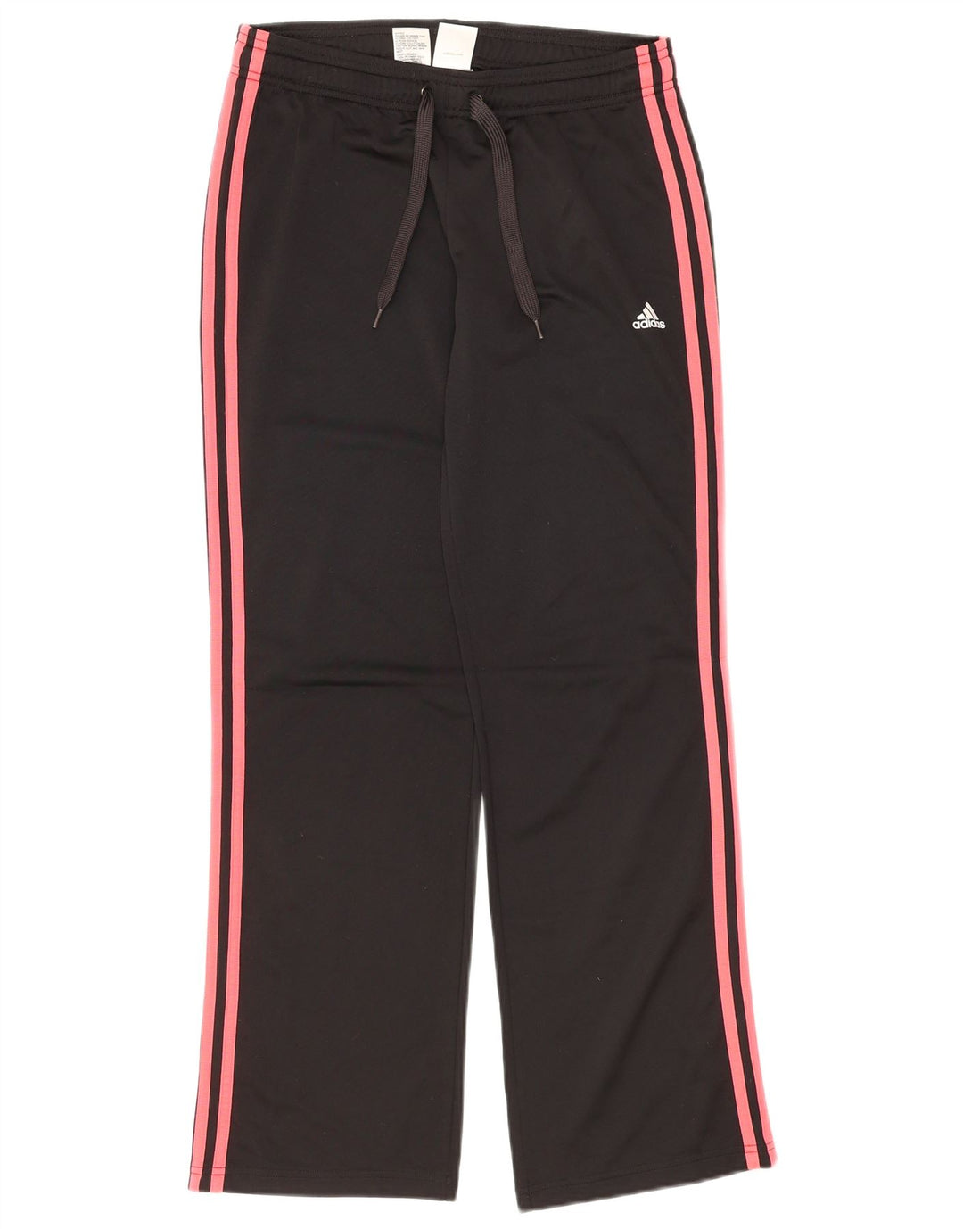 ADIDAS Womens Tracksuit Trousers UK 8/10 Small  Black Polyester