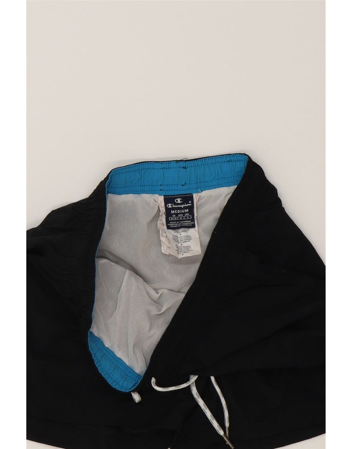 CHAMPION Mens Sport Shorts Medium Black Polyamide Vintage Champion and Second-Hand Champion from Messina Hembry 