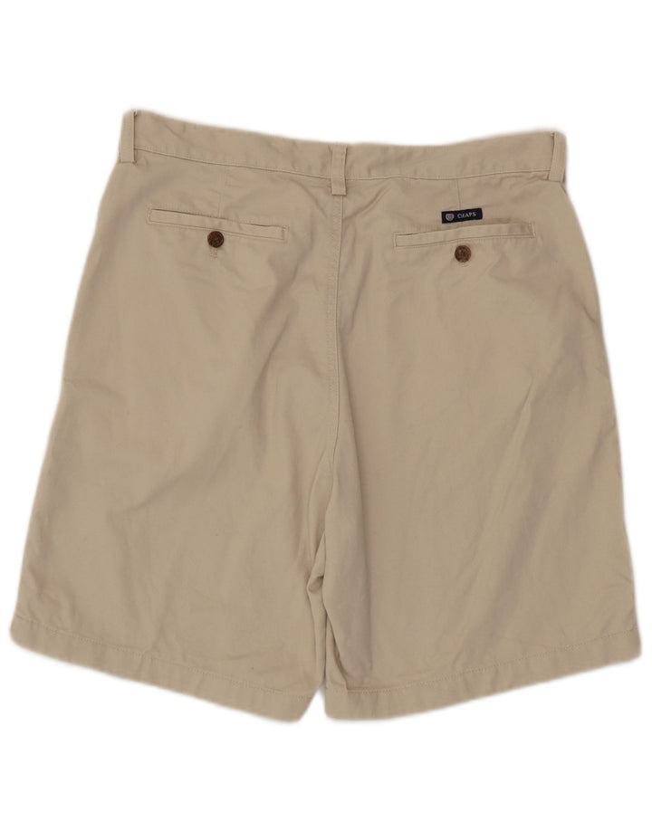 Chaps Mens Chino Shorts W34 Large Beige