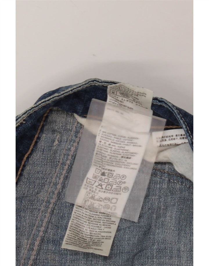 Levi's Womens Curvy Bootcut Jeans W31 L30 Blue Cotton