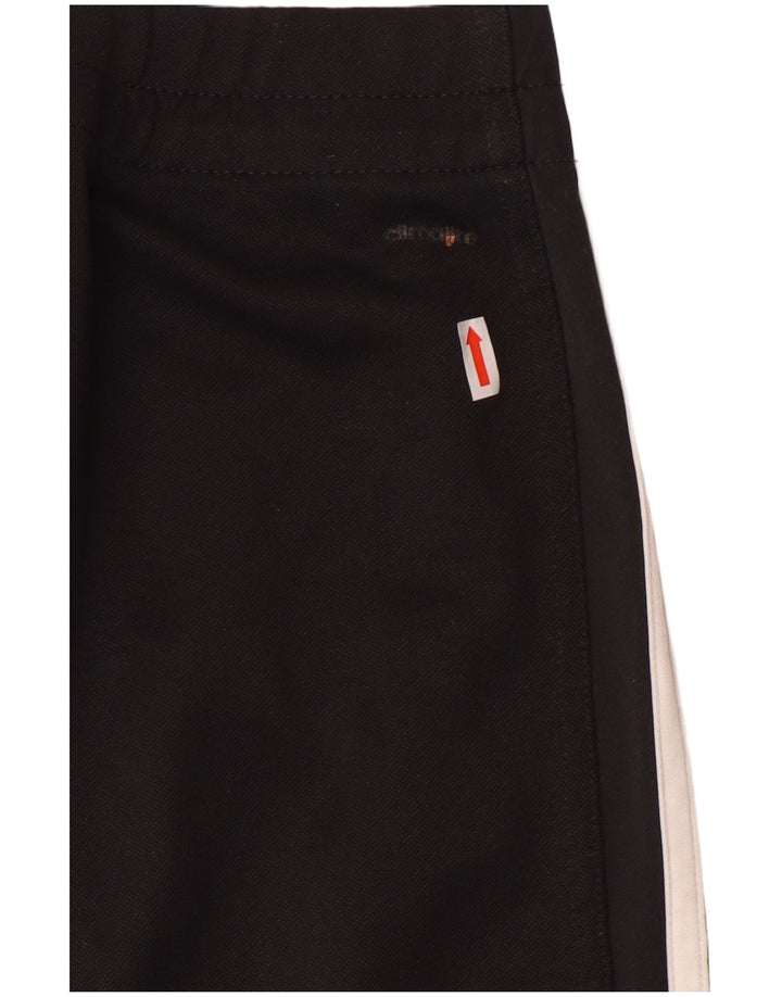 Adidas Womens Climalite Tracksuit Trousers UK 4/6 XS Black Polyester