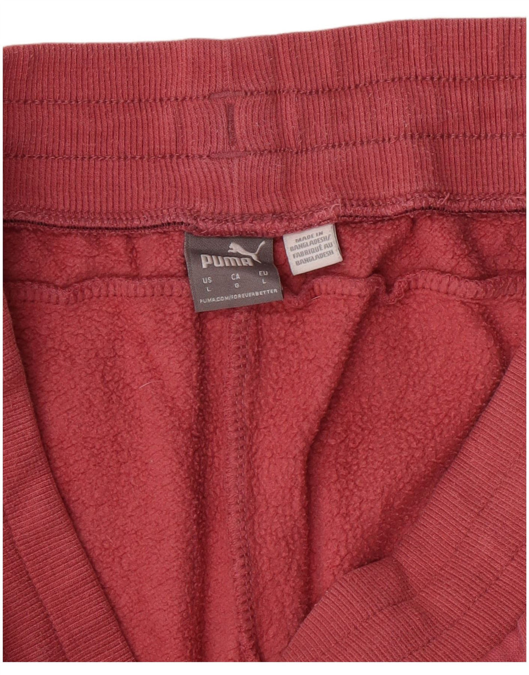 PUMA Womens Tracksuit Trousers Joggers UK 14 Large  Pink