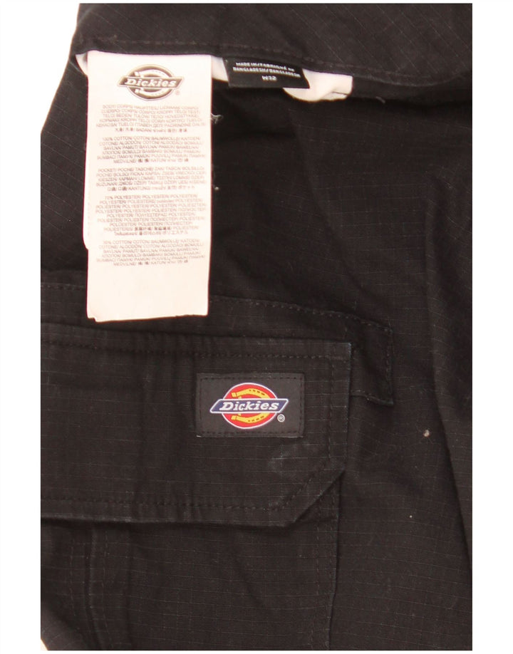 Dickies Mens Slim Cargo Trousers W32 L30 Black Polyester