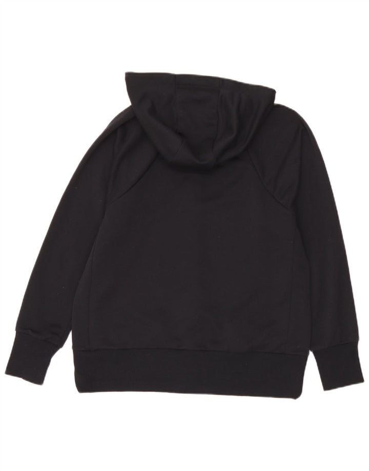 Nike Mens Dri Fit Zip Hoodie Sweater Small Black